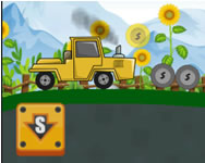2D tractor hill climb farmos HTML5 játék