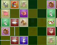 Farm animals matching puzzles