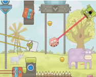 Piggy in the puddle farmos HTML5 játék