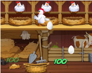 Angry chicken egg madness online