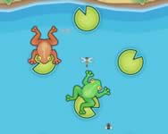 Frog fights with buddies farmos HTML5 játék