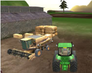 Tractor farming simulation game